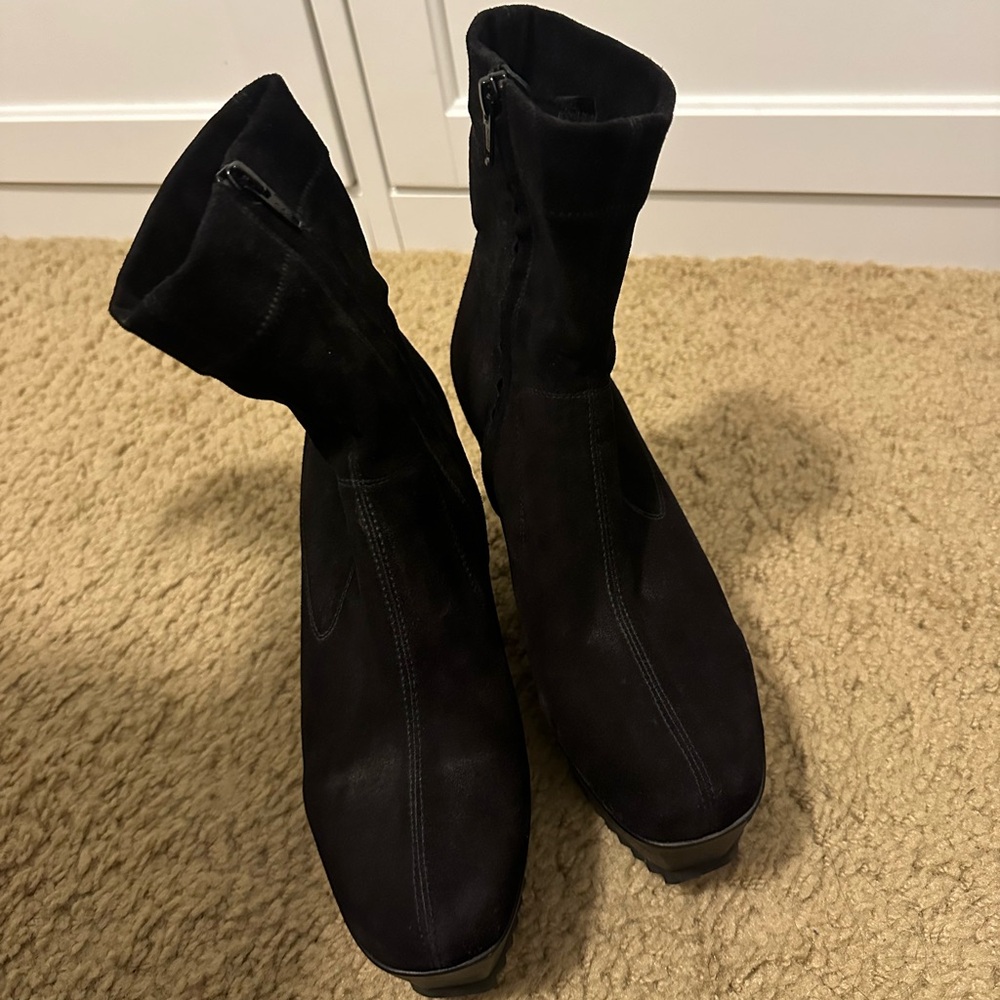 Pedro Garcia Black Ankle Boots